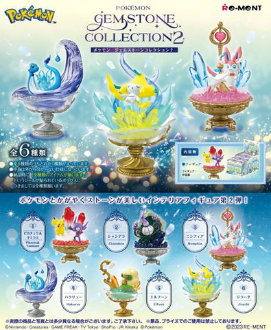 Re-Ment Pokemon Gemstone Collection 2 (Set of 6)