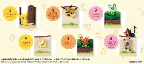 Re-Ment Pokemon Waited for you (Set of 6)