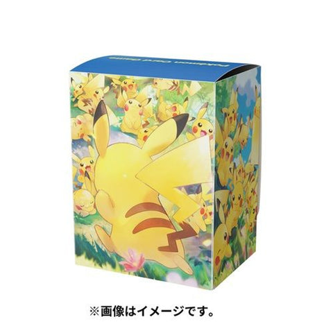 Pokemon Card Game Pikachu Gathering Deck Case