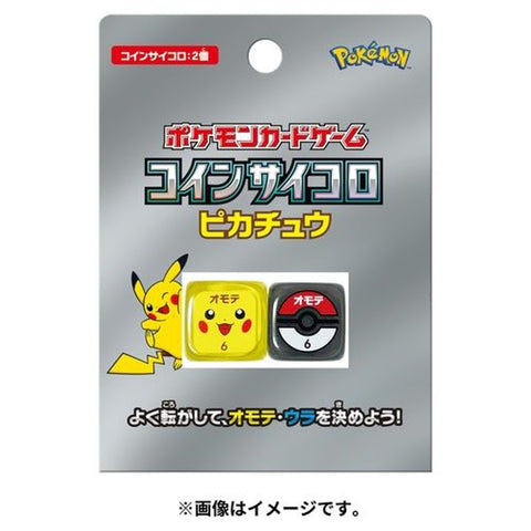 Pokemon Card Game Coin Dice Pikachu Ver 2