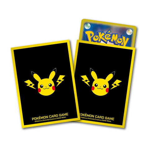 Pokemon Card Game Pikachu And Thunder Sleeves