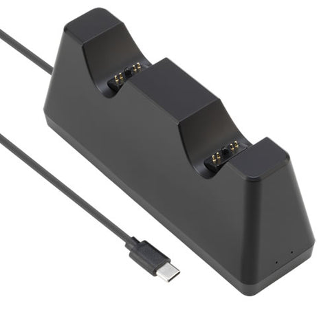 PS5 Cyber Gadget Double Charging Stand- Black