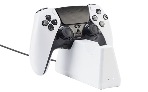 PS5 Cyber Gadget Double Charging Stand- White