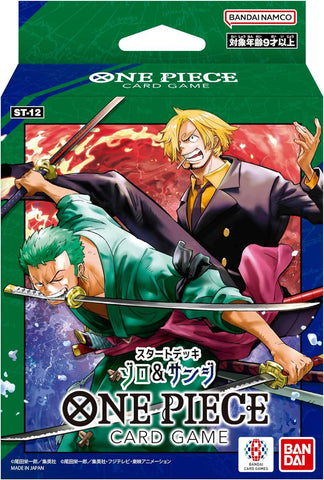 Bandai One Piece Card Game ST-12 Zoro & Sanji
