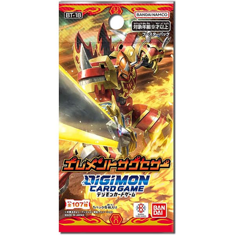 Digimon Card Game BT-18 Element Successor Booster