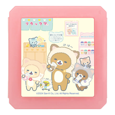 Nintendo Switch ILEX Rilakkuma Neko No Yu 12 Card Case