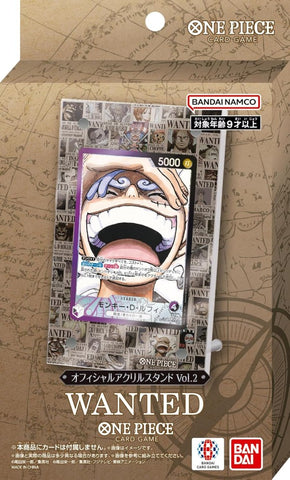 One Piece Card Game Acrylic Stand Vol.2 - Wanted