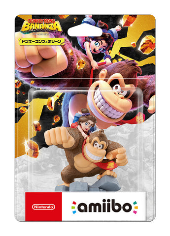 Amiibo Donkey Kong Bananza - Donkey Kong & Pauline