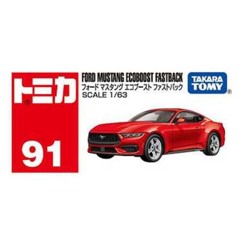 Takara Tomy Ford Mustang Ecoboost Red (91)