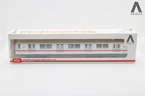 Arielle Singapore Mass Rapid Transit Train C151 NS