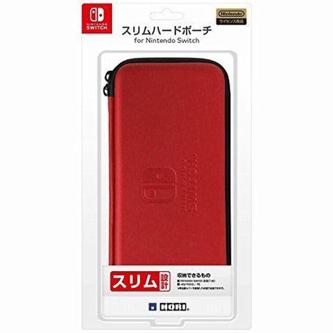 Nintendo Switch Hori Hard Pouch - Red