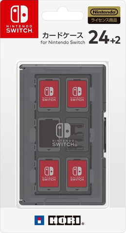 Switch Hori 24 + 2 Card Case - Black