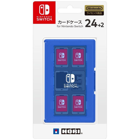 Switch Hori 24 + 2 Card Case - Blue
