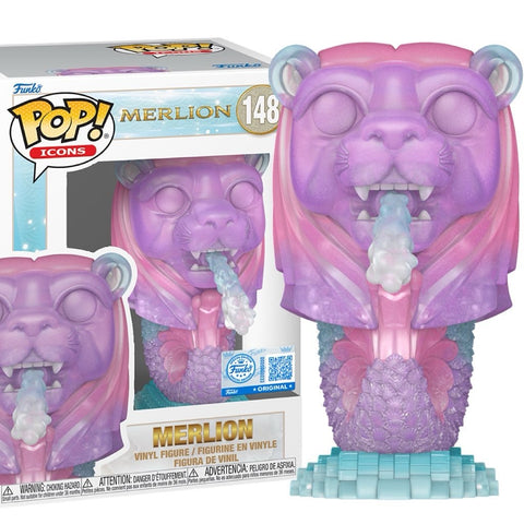 Funko POP! (148) Merlion Singapore 60th Birthday Glitter