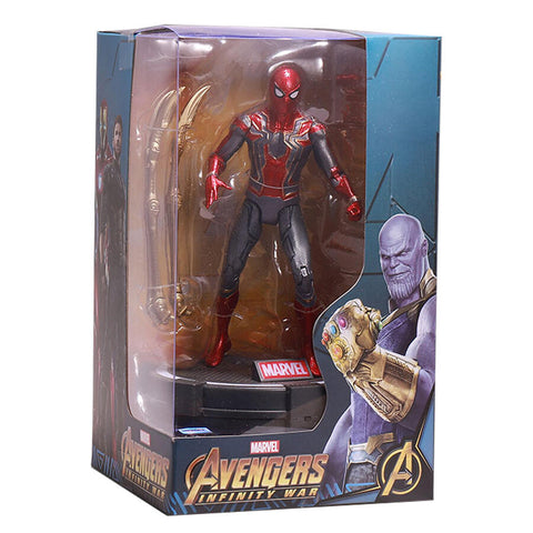 ZD Toys Infinity War Iron Spiderman Luminous Stand