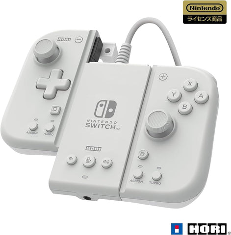 Nintendo Switch Hori Split Pad Compact Attachment Milky White