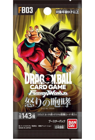 DragonBall Card Game FB03 Raging Roar Booster (JAP)