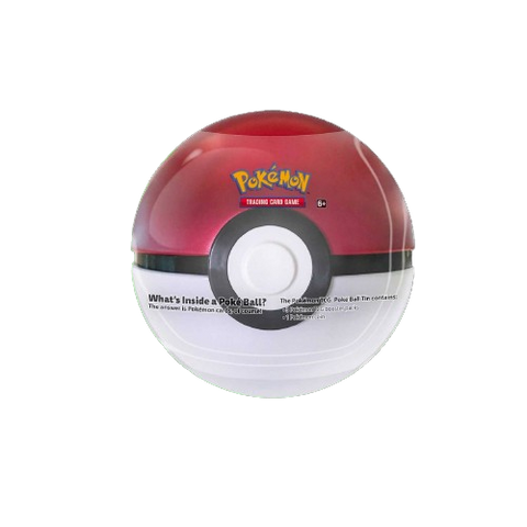 Pokemon TCG Pokeball Tin - Red (210-80676)