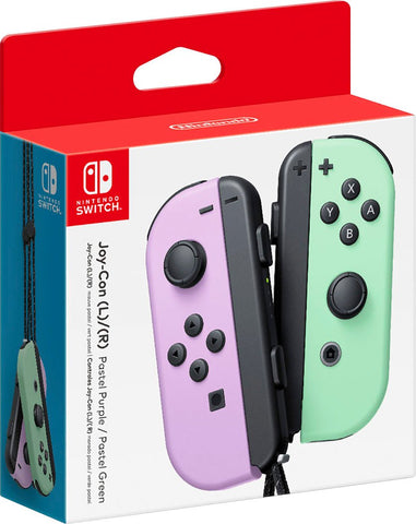 Nintendo Switch Joy-Con Controller - Pastel Purple/ Pastel Green (Local)