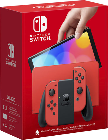 Nintendo Switch OLED Console - Mario Red Edition