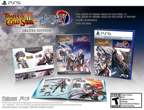 PS5 The Legend of Heroes: Trails of Cold Steel 3 & 4 [Deluxe Edition] (US)