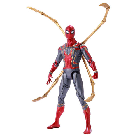 ZD Toys Infinity War Iron Spiderman Luminous Stand