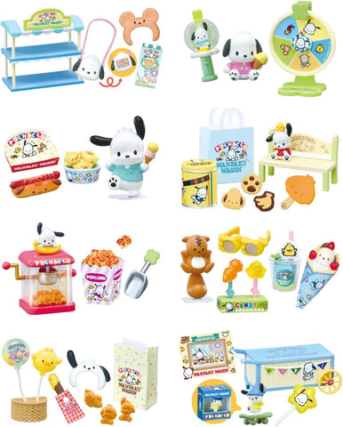 Re-Ment Pochacco Amusement Park Wagon (Set of 8)
