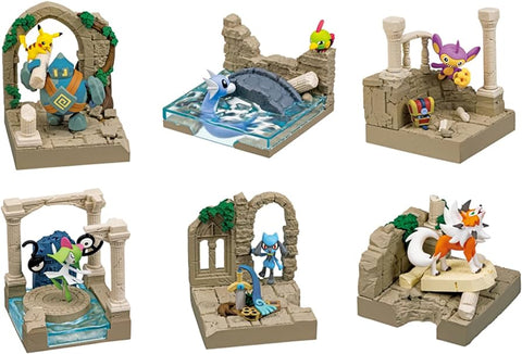 Re-Ment Pokemon Diorama Collection (Set of 6)