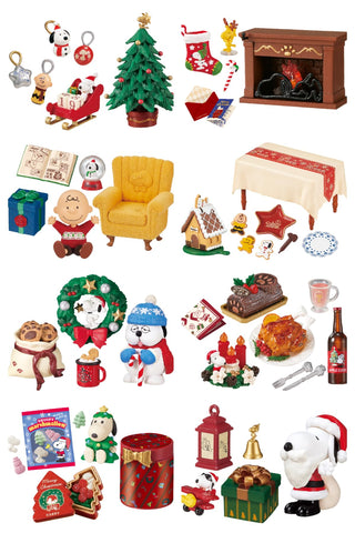 Re-Ment Snoopy Christmas Night (Set of 8)