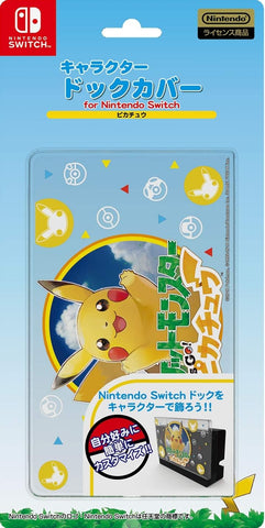 Nintendo Switch  Nintendo Let's go Pikachu Dock Cover