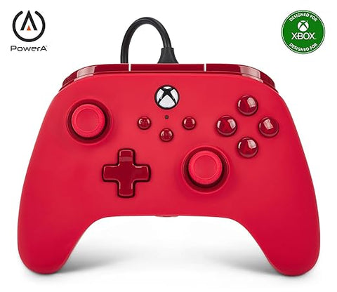 XBox Series X/S PowerA Advantage Wired Controller - Red