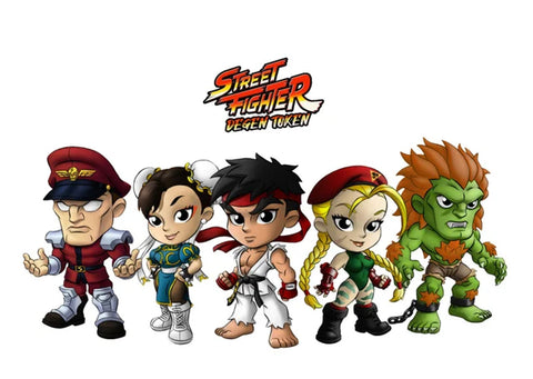 Street Fighter Lil Knockouts Mini-Figure blind bag