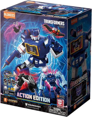 Transformers Action Edition Soundwave Blokees Model Kit