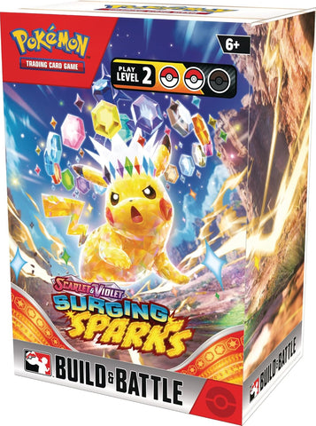 Pokemon SV8 Surging Sparks Build & Battle Box