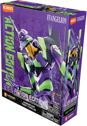 Evangelion Test Type-1 Action Edition Blokees Model Kit