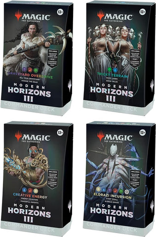 Magic: The Gathering Modern Horizons 3 Commander Deck (Set of 4)