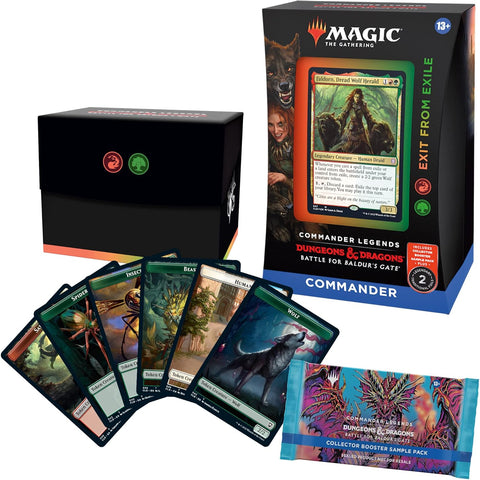 Magic: The Gathering Battle for Baldur’s Gate Commander Deck – Exit from Exile
