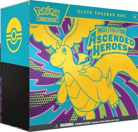 Pokemon ME2.5 Ascended Heroes Elite Trainer Box