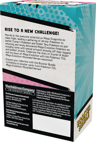Pokemon ME2.5 Ascended Heroes Booster Bundle