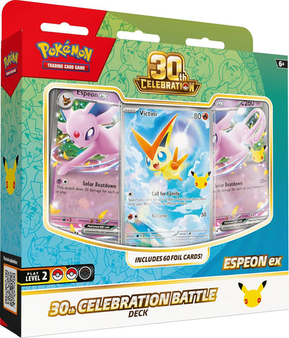 Pokemon 30th Celebration Battle Deck - Espeon ex