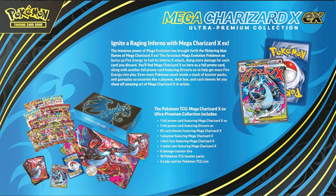 Pokemon Mega Charizard X ex Ultra Premium Collection