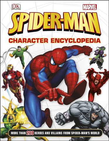 Spider-Man Character Encyclopedia Hardcover Book