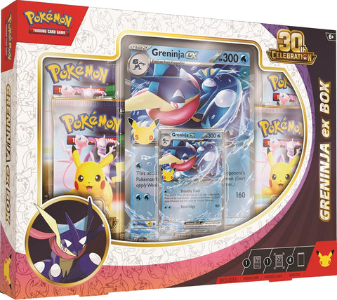 Pokemon TCG 30th Celebration Greninja ex Box