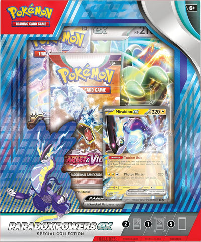 Pokemon TCG Paradox Powers EX Special Collection Box