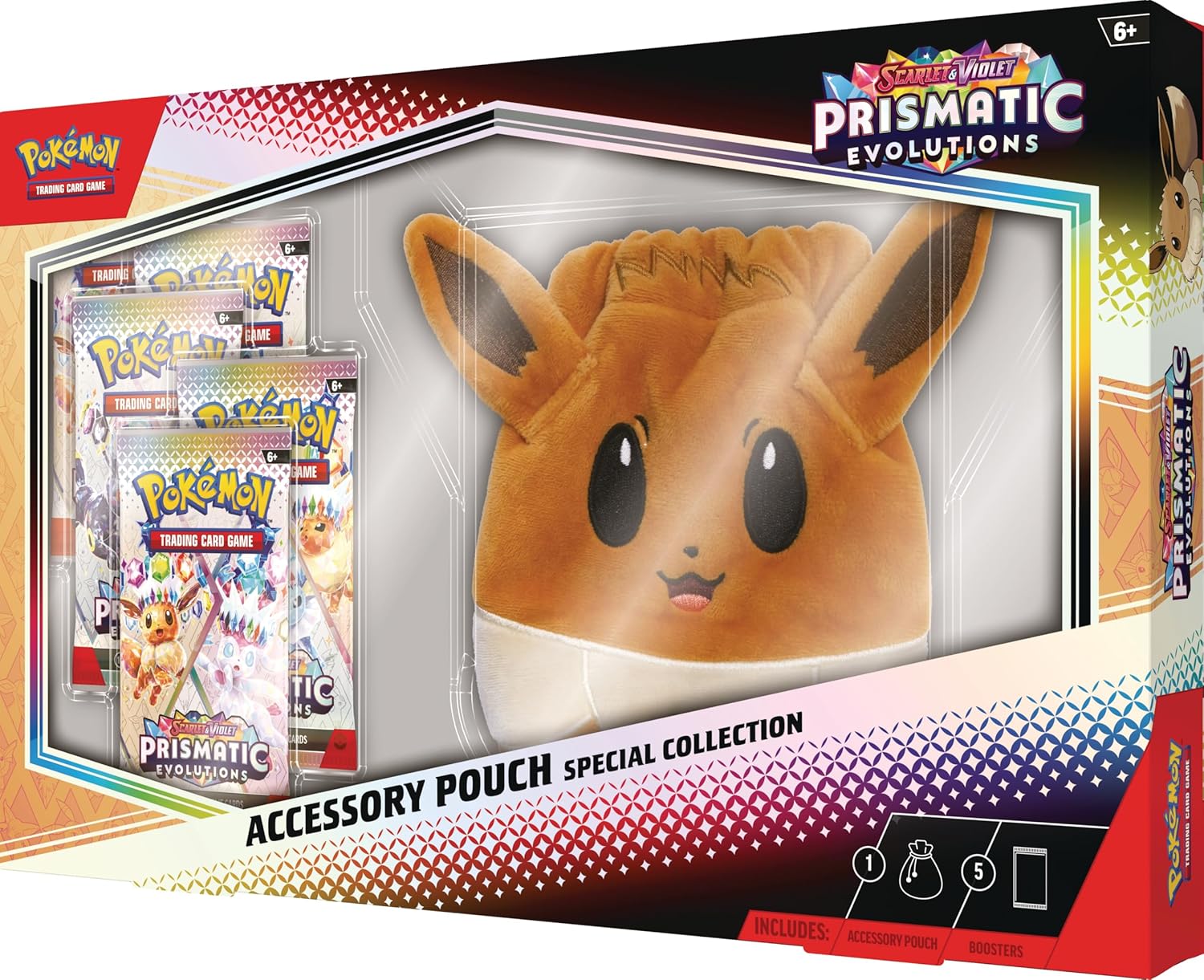 pokemon sv8 5 prismatic evo booster box Pokemon SV8.5 Prismatic Evolutions Eevee Pouch Box