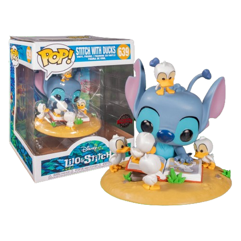 Funko POP! (639) Disney Stitch with Ducks Special