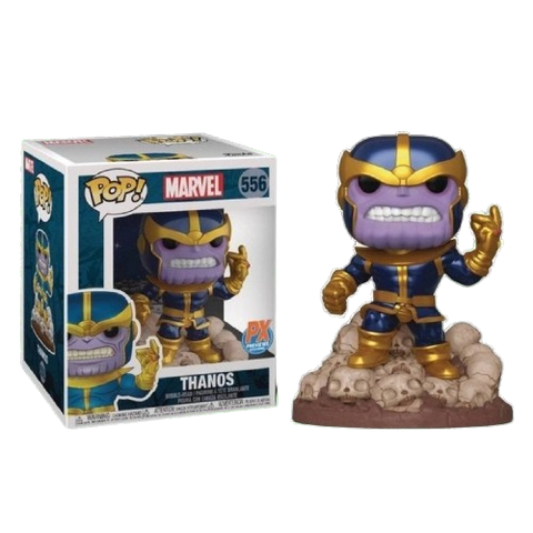 Funko POP! (556) GOTG Thanos Snap 6" & Comic - Previews Exclusive