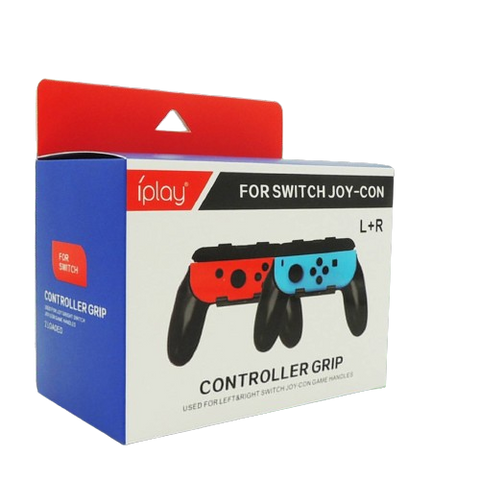 iPlay Nintendo Switch Controller Grip Black/Black