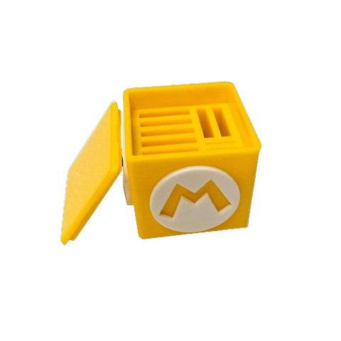 Nintendo Switch 8 Game Card Case Yellow Box