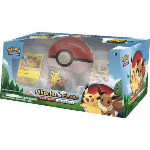 Pokemon TCG Pikachu & Eevee Poke Ball Collection